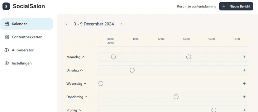 Contentkalender Pakket
